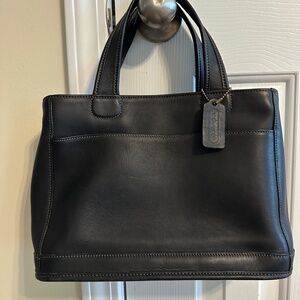 Vintage Coach Bleeker Bag - Black